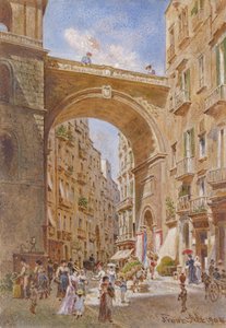 Chiaia -broen i Napoli